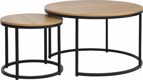 Kasvo ODIN (DION) konf. stůl sestava tmavý mramor / černé nohy