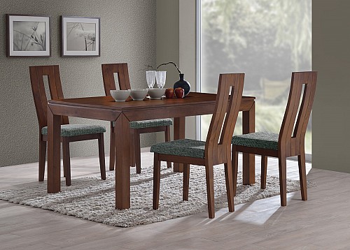 Jídelní set MORIS stůl + NELA židle 4ks  <span class="discount"><span style="color: red;"> SLEVA 40%</span></span>