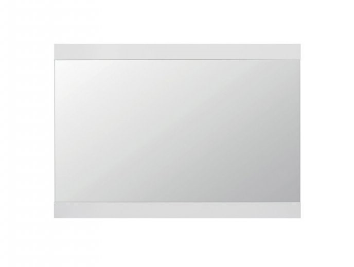 Kasvo MADRID nástěnné zrcadlo bílá/bílá