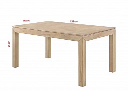 Jídelní set MORIS stůl + LAURA židle 4ks 