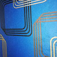 Havai park - modrá vzor