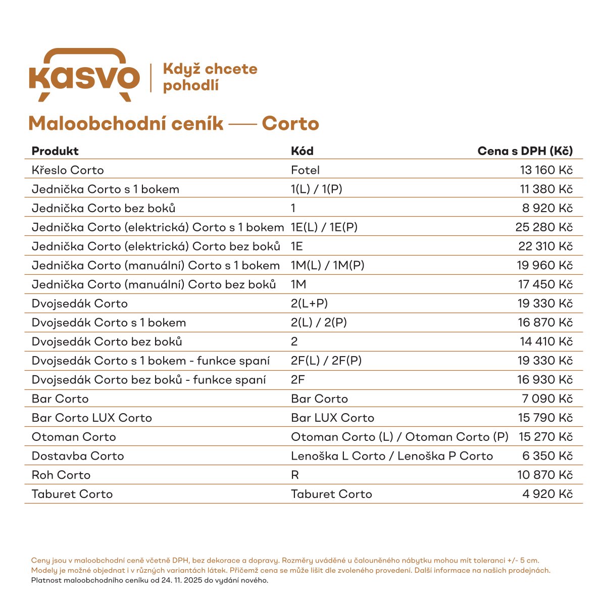 Plánovací sedací souprava Corto