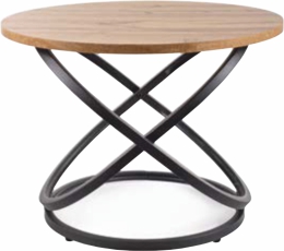 Kasvo ESO D 60 (EOS) konferenční stolek dub artisan / černé nohy