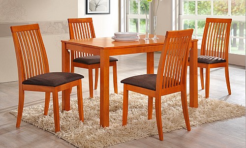 Jídelní stůl ERIK + židle ZORA 1+4  <span class="discount"><span style="color: red;"> SLEVA 50%</span></span>