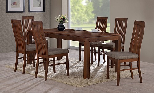 Jídelní set BRUNO stůl + LAURA židle 4ks  <span class="discount"><span style="color: red;"> SLEVA 46%</span></span>