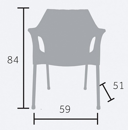 BELLA židle polyratan AL/PP