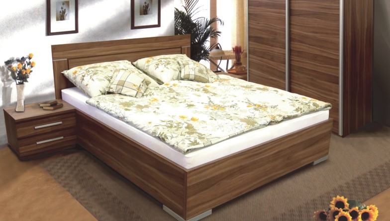 Kasvo postel DANNY č.2 180x200 cm švestka