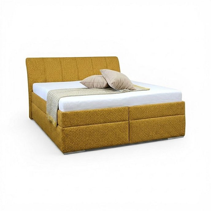 Postel MINETA PLUS 2 180cm, s roštem a s úložným prostorem
