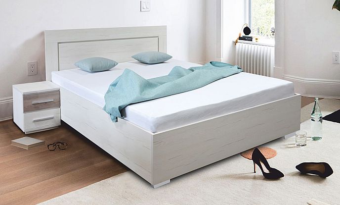 Postel DAXTON 2 180cm, s roštem a s úložným prostorem