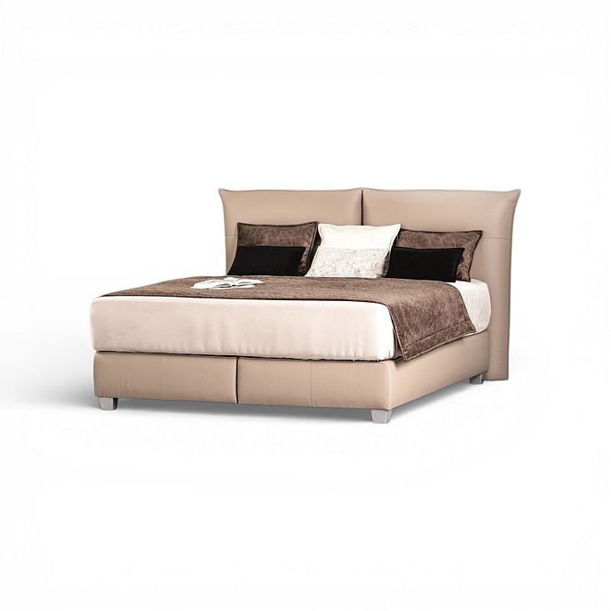 Postel FOGY 180 cm - kůže