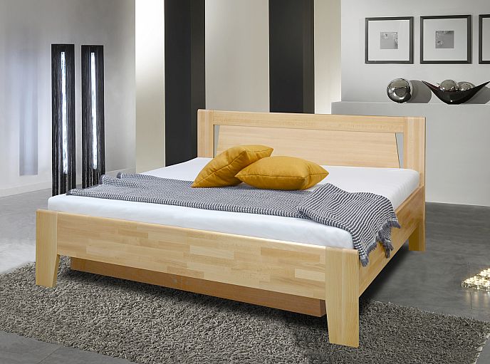 Postel AURELIA 2 160cm, s roštem a s úložným prostorem