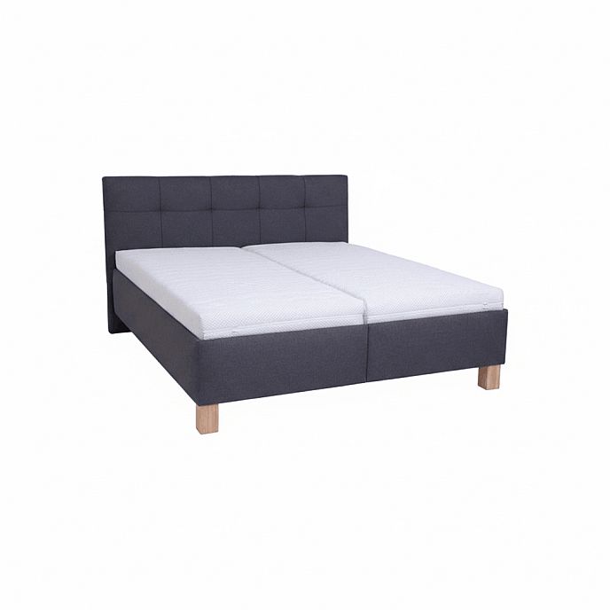 Postel MARY 160 cm s roštem a úložným prostorem