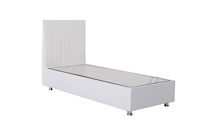 Postel BASE 90cm, s roštem a s úložným prostorem