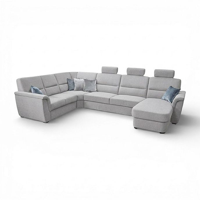 Sedací souprava SAMANTA LUX B2U-VROH-3SRHm-DU+3x záhlavník