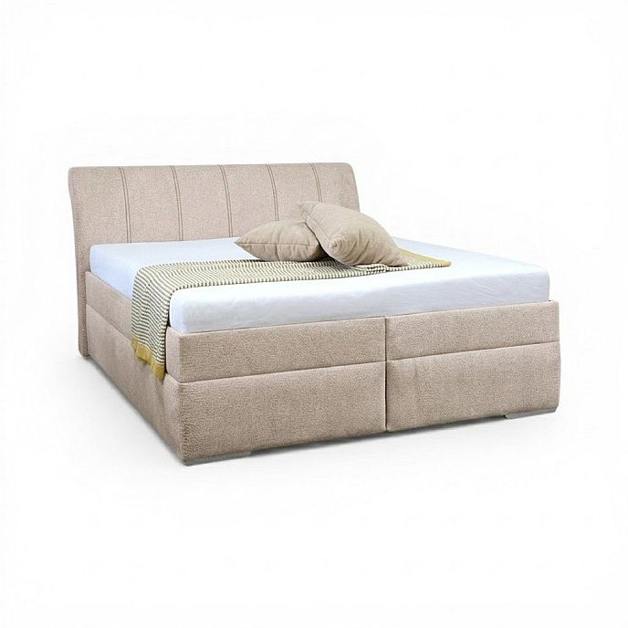 Postel MINETA PLUS 2 160cm, s roštem a s úložným prostorem