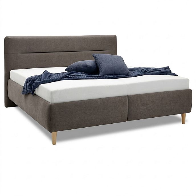 Postel LEA 160cm, s roštem a s úložným prostorem