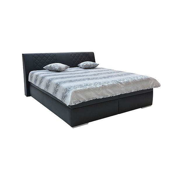Postel SABA 2 160cm, s roštem a s úložným prostorem 