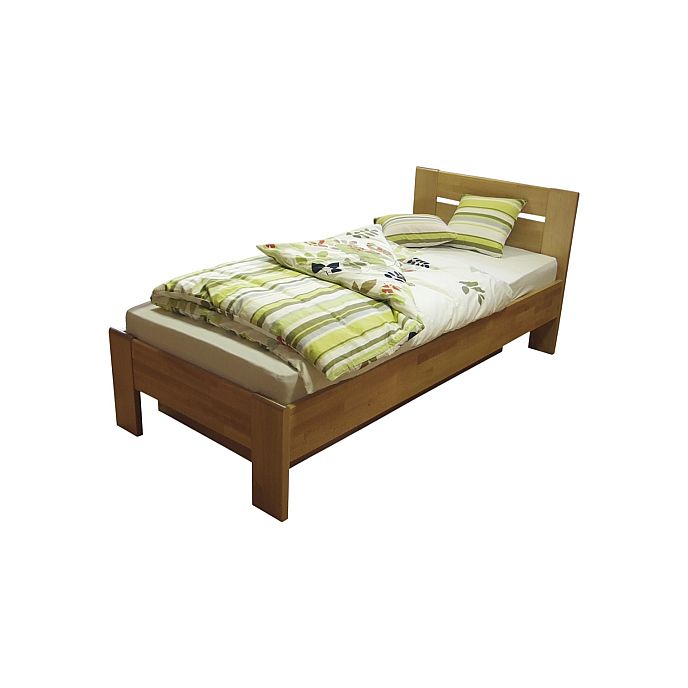 Postel SAMO 2 90cm, s roštem a s úložným prostorem