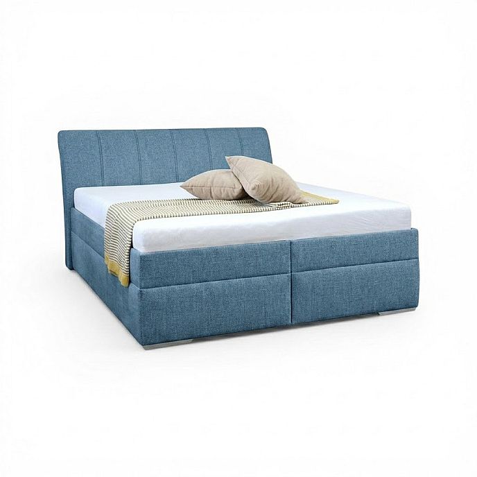 Postel MINETA PLUS 2 180cm, s roštem a s úložným prostorem