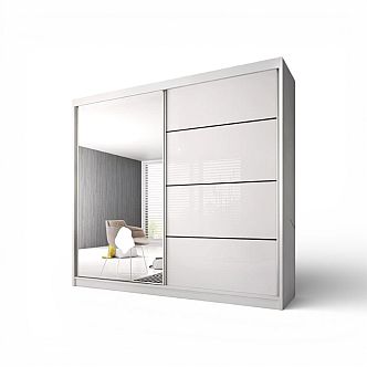 Šatní skříň MULTI 35, 203 cm (M)