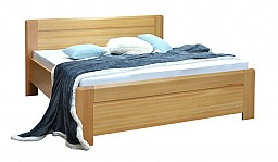 Masivní manželská postel ELZA 180x200 cm Buk