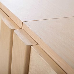 Dřevěná postel DOMINIKA 140x200 cm bříza