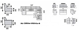 Sedací souprava SAMANTA LUX DU-3SRHM-VROH-2UB+3x záhlavník 