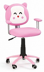 Kancelářská židle KITTY ekokůže / růžová