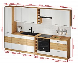 Kuchyňská linka ARTISAN 17 - 315 cm 