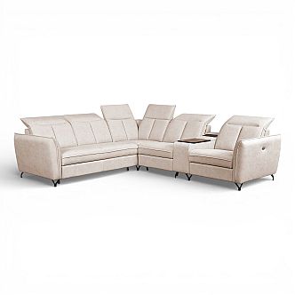 Sedací souprava ROSSO 2F-R-1-BR-1E levá