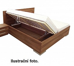 Manželská postel DANNY č.2 180x200 cm vč. roštu a ÚP 