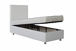Moderní čalouněná postel BASE 90x200 cm vč. roštu 