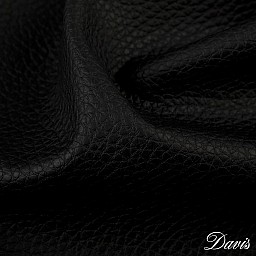 Čalouněné dvoulůžko s úložným prostorem ARNICA 190x200 cm ekokůže černá