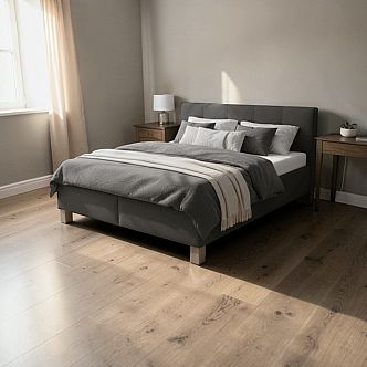Postel MARY 180 cm s roštem, matrací a úložným prostorem