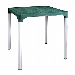 Zahradní plastový stůl VIVA  Tmavě zelená