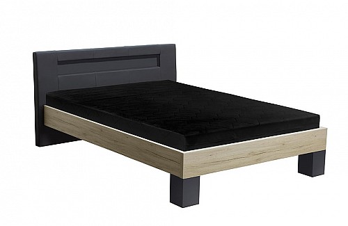 Moderní postel MEADOW 120x200 cm vč. roštu a matrace