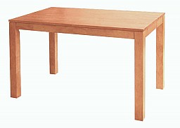 Jídelní stůl VAŠEK + židle VILMA 1+4 olše/ látka Sand
