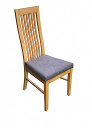 Moderní jídelní židle z masivu LAURA buk / látka SH21