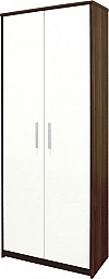 Skříň JH 05  švestka / bílé dveře