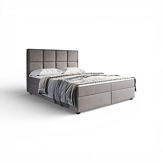 Postel FLORENCE 160cm, s matracemi, s roštem a s úložným prostorem