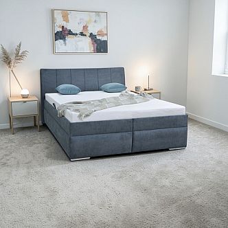 Postel LIANA 2 180cm, s roštem a s úložným prostorem 