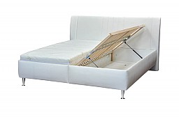 Manželská postel TABITA 2 180 cm vč. roštu a ÚP + kovové nožky 
