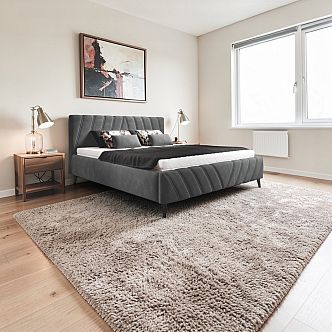 Postel CALIMERO 140cm, s roštem a s úložným prostorem