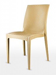 Moderní zahradní židle DALIA Okrová