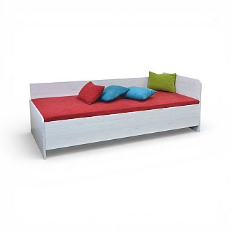 Postel TOBY 90cm, s roštem a s úložným prostorem