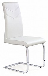 Jídelní židle K106 Ekokůže bílá