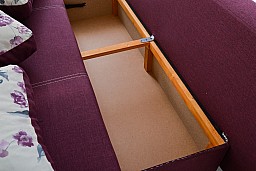 Moderní polštářová pohovka VERONA s úložným prostorem  