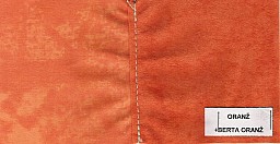 Čalouněná rohová postel ROBO LUX (M) 140x200 cm vč. roštu, matrace a ÚP Oranžová