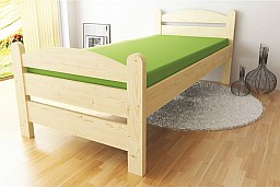 Dřevěné postele NATURE (NOVA 2) postel 90x200