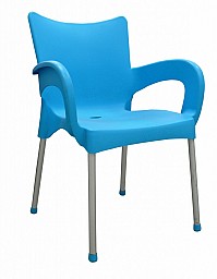 Moderní funkční plastová židle DOLCE AL/PP Tyrkysová